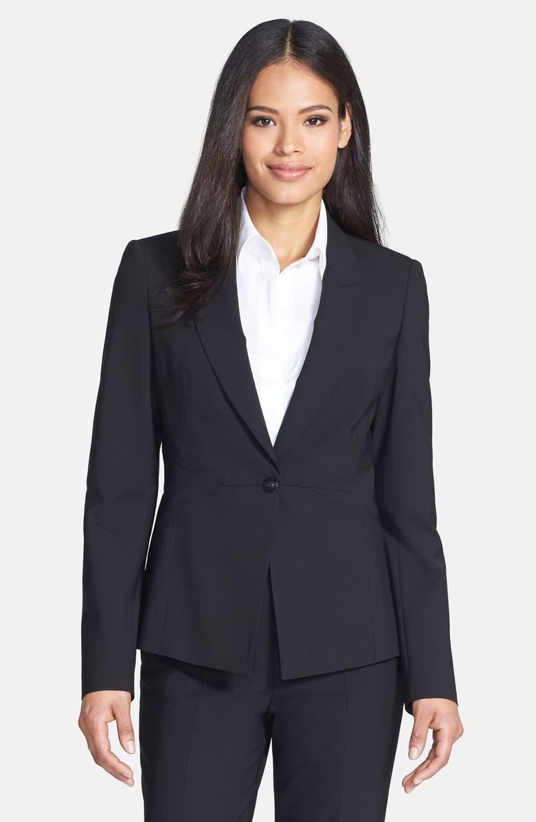 BOSS 'Jarina' One-Button Suiting Jacket, Main, color,