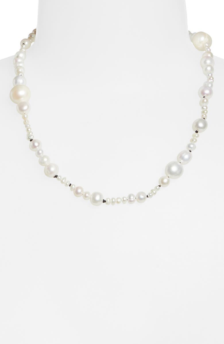 Éliou Micah Freshwater Pearl Beaded Necklace, Alternate, color,
