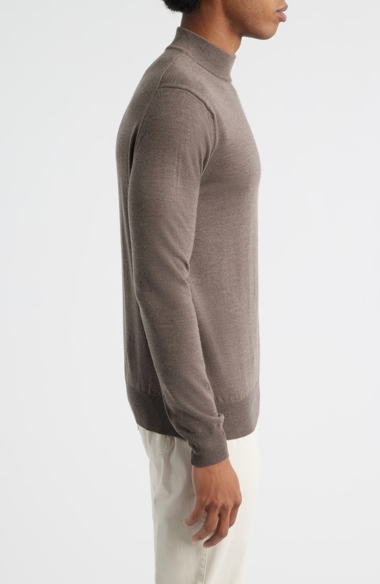 Aurélien Cashwool<sup>®</sup> Mock Neck Sweater, Alternate, color, Ash Grey