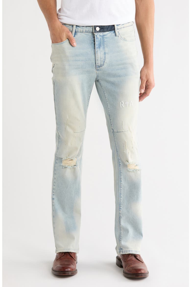 Denis Straight Jean Jeans, Main, color, BLUE CLOUDS