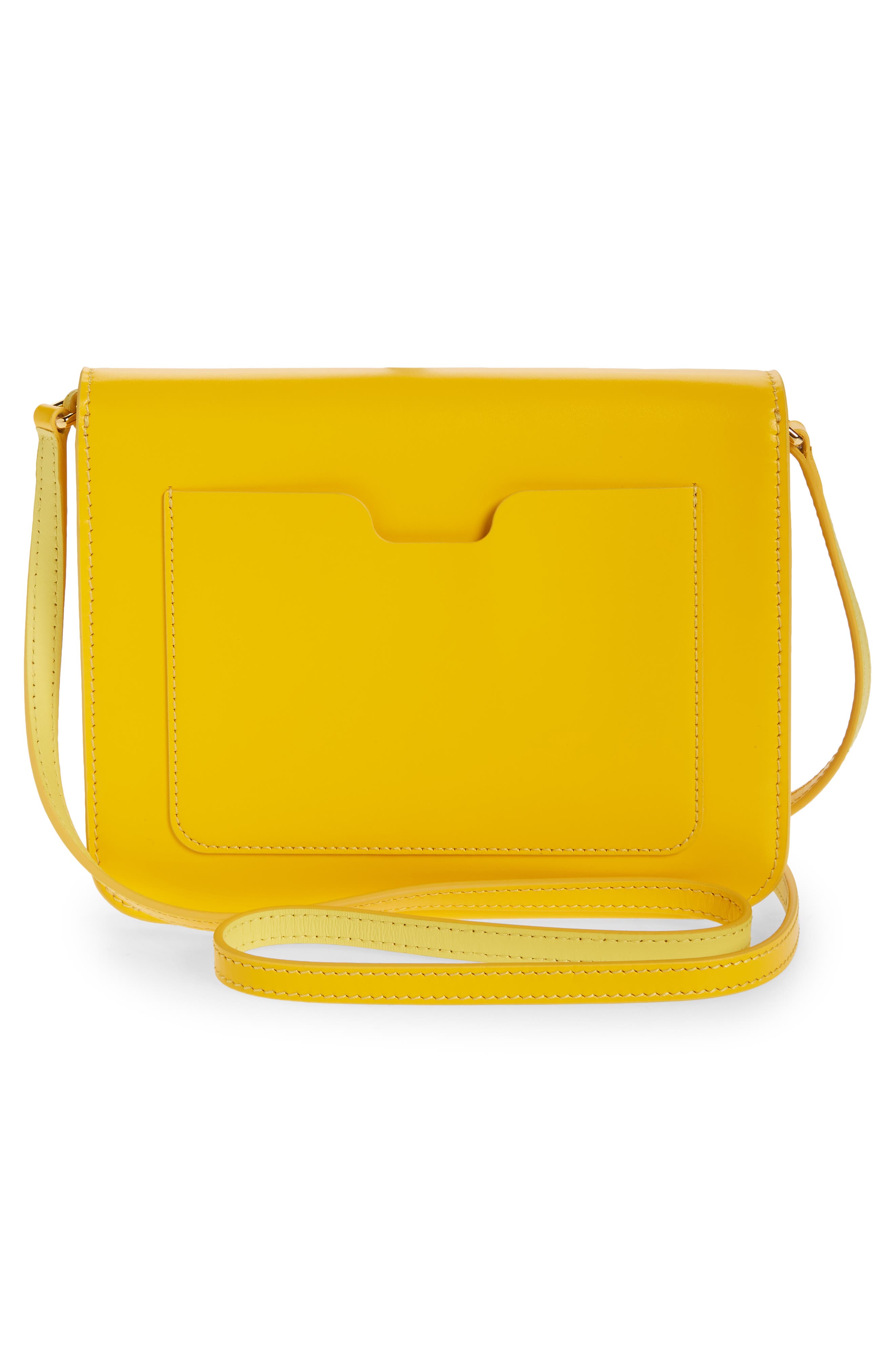 Burberry Mini TB Monogram Leather Crossbody Bag, Alternate, color, 