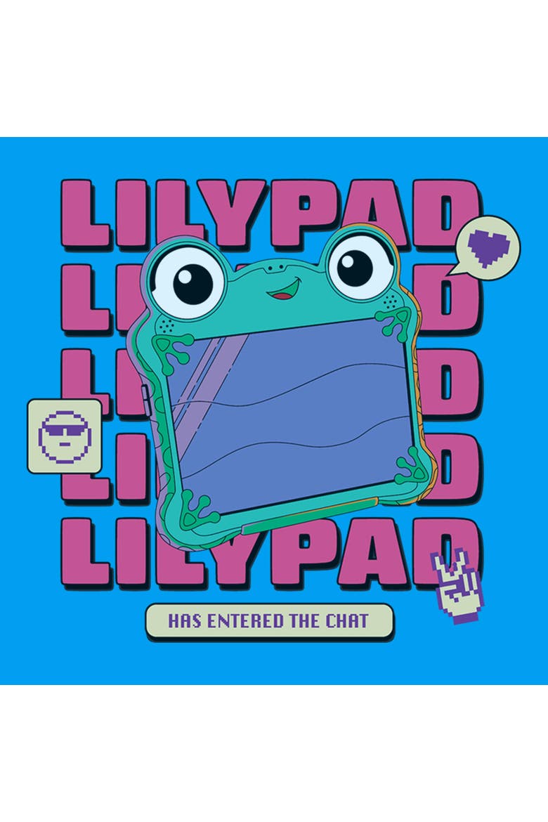 Boy's Toy Story 5 Lily Pad Chat Art  Graphic T-Shirt, Alternate, color, Sapphire