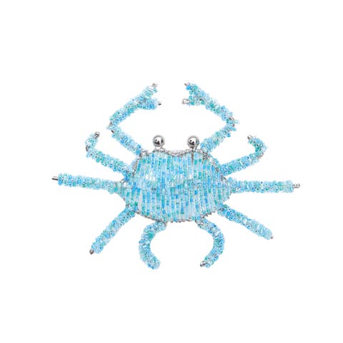 Bluecrab Beaded Ornament