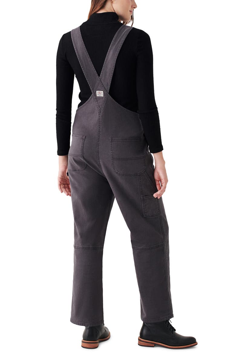Mechanic Twill Overalls, Alternate, color, MINERAL CHARCOAL