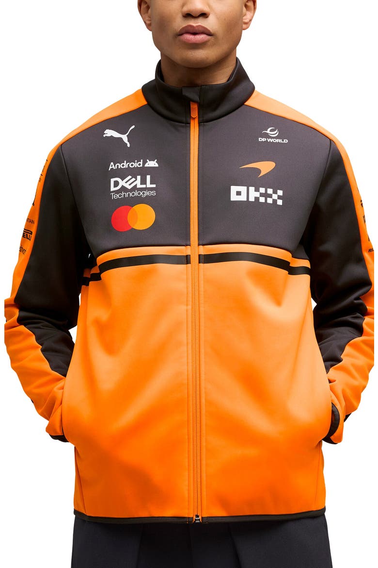 McLaren Replica Softshell Jacket, Main, color, PAPAYA