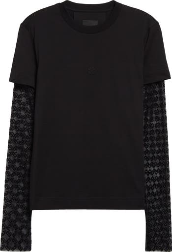 Givenchy Double Layer Long Sleeve T-Shirt | Nordstrom