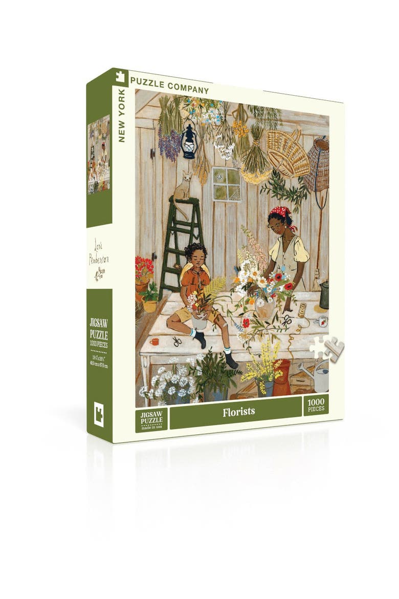 Florists 1000 Piece Puzzle, Alternate, color, No Color