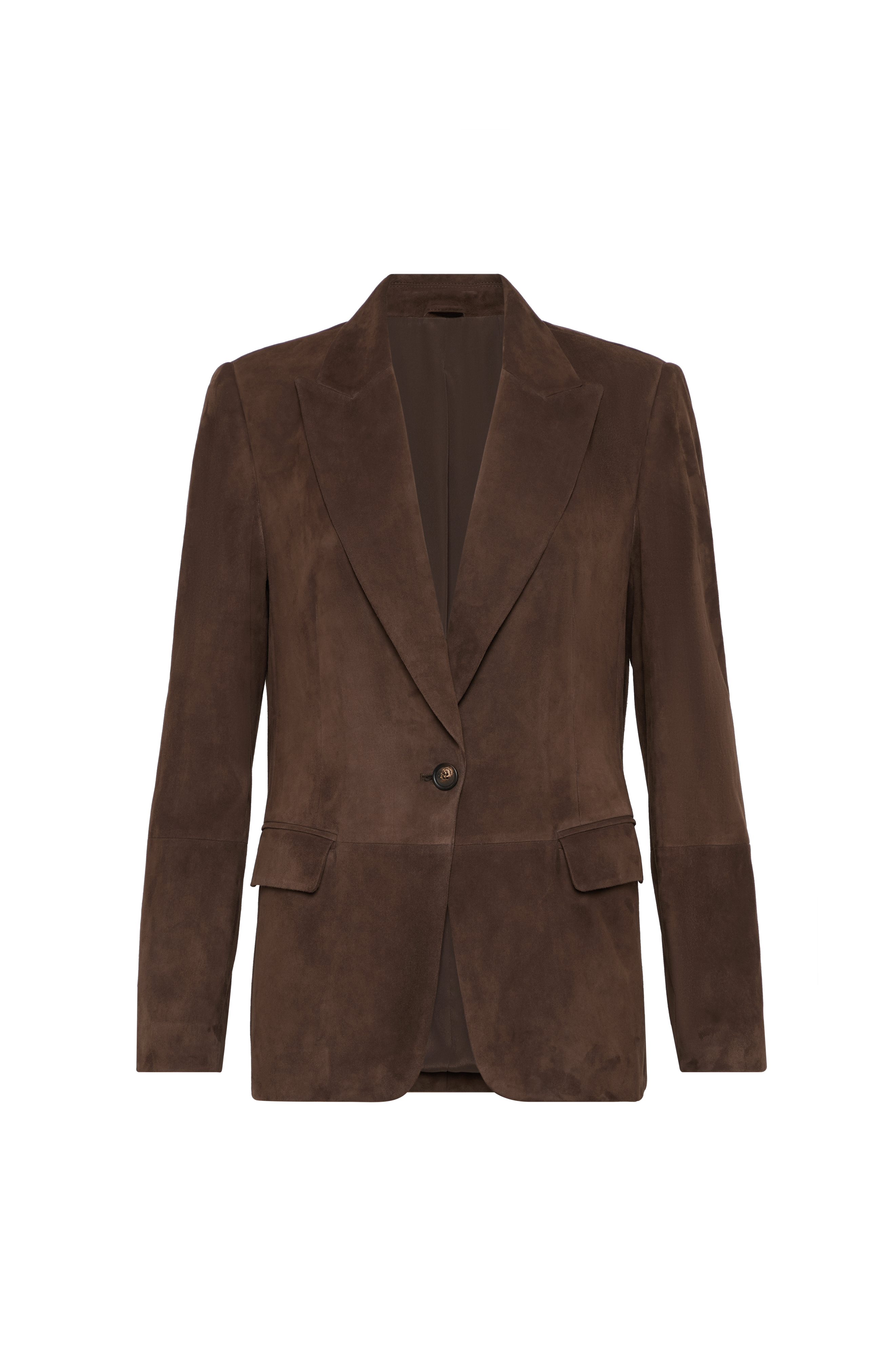 Suede blazer