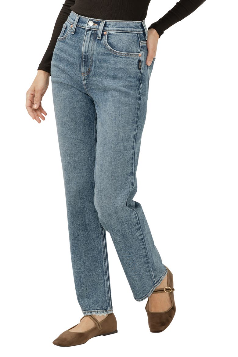 Straight Leg Jeans, Alternate, color, MALIBU