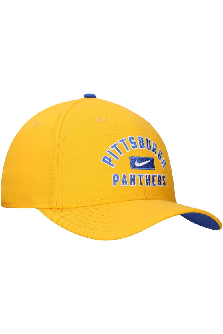 Men's Nike Gold Pitt Panthers Rise Flex Hat, Alternate, color, Gold