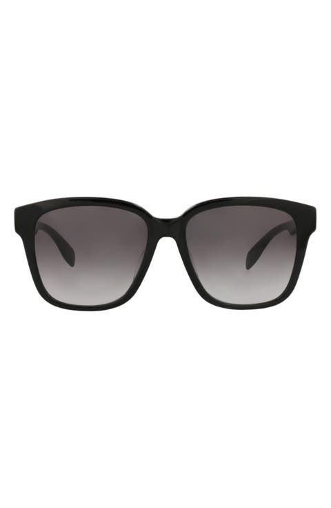 56mm Square Sunglasses