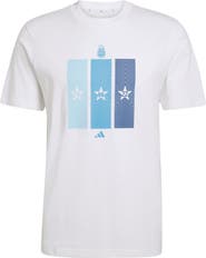 adidas Men's adidas  White Argentina National Team FIFA x World Cup 2022 Winners Home T-Shirt