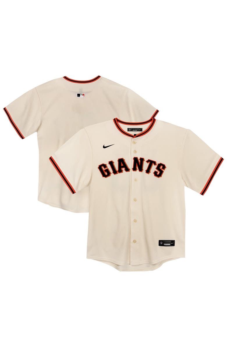 Nike Toddler Nike  Cream San Francisco Giants Home Game Jersey, Main, color, Cream