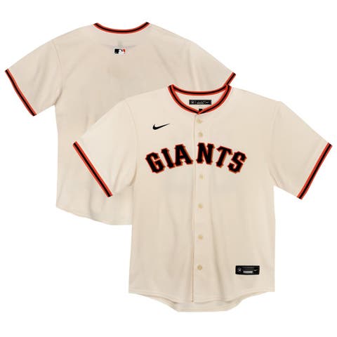 Toddler Nike  Cream San Francisco Giants Home Game Jersey
