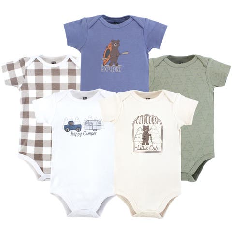 Essential Cotton Bodysuits 5-Piece Set