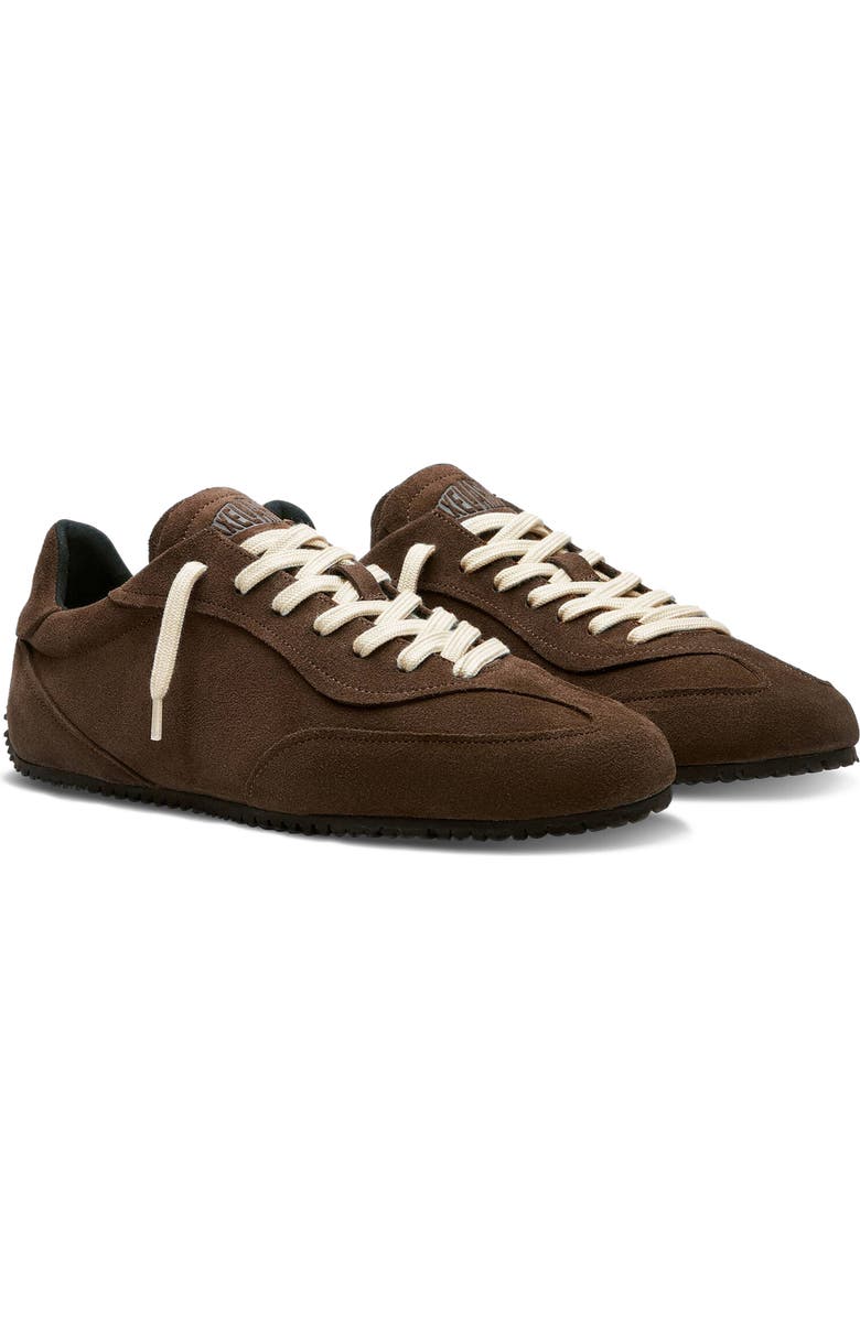 Axel Arigato Daze Suede Runner - Men's, Alternate, color, Dark Brown/Black