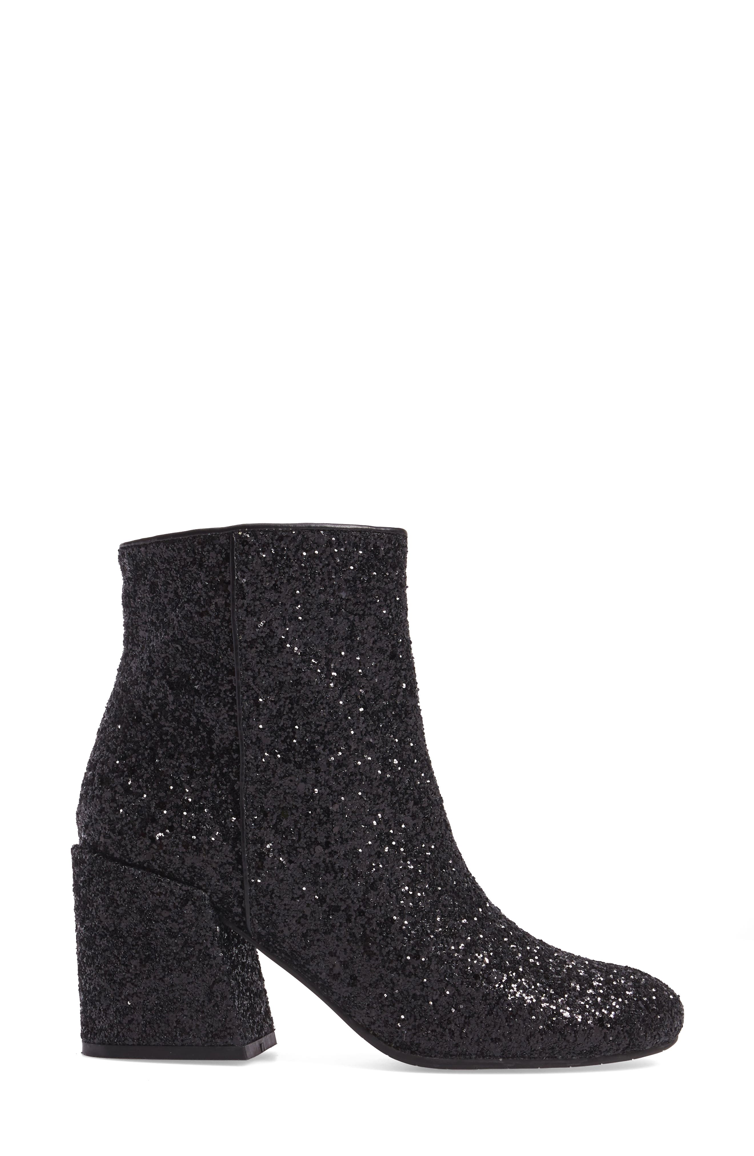 Randii Bootie, Alternate, color, BLACK GLITTER