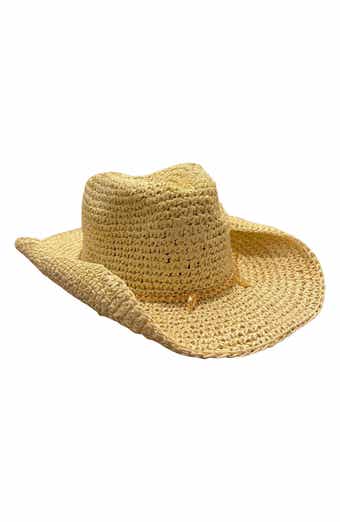 MARCUS ADLER Straw Cowboy Hat