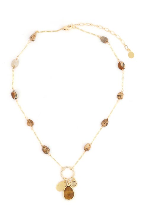 Teardrop Pendant Necklace