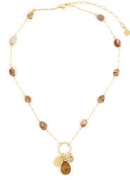 Panacea Teardrop Pendant Necklace