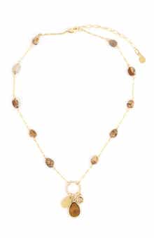 Panacea Teardrop Pendant Necklace