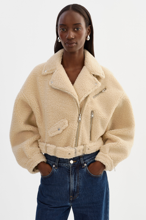 Lamarque Brina | Biker Jacket In Neutral