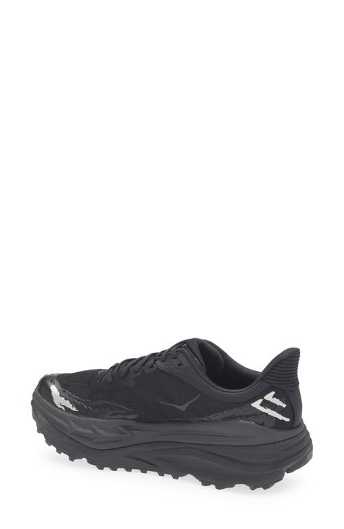 Hoka Stinson Atr 7 Running Shoe In Black