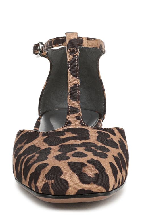 Sarto By Franco Sarto Delmira T-strap Flat In Animal Print