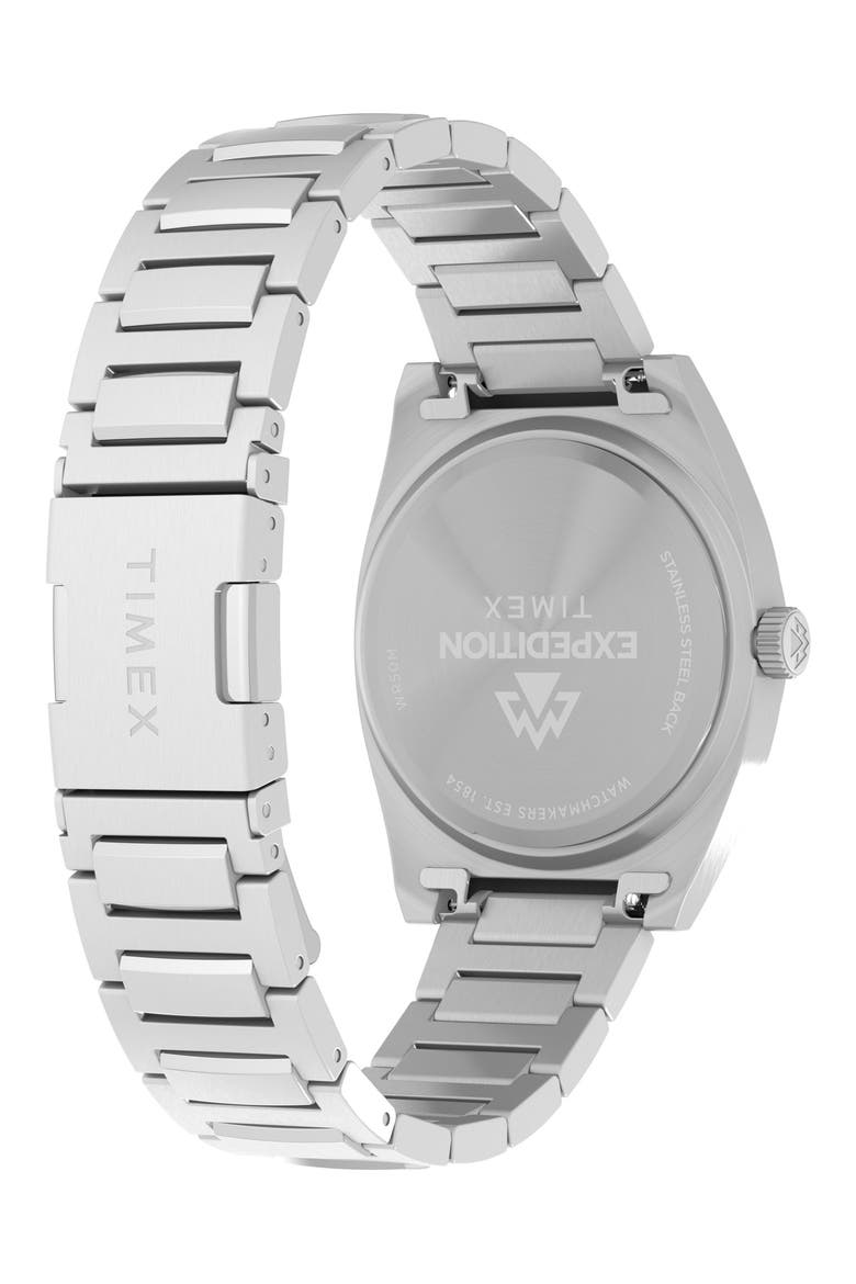 Expedition® Capstone Bracelet Watch, 39mm, Alternate, color, BLACK