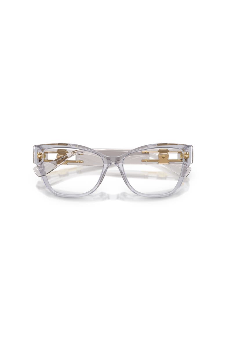 54mm Rectangle optical glasses, Alternate, color, Grey