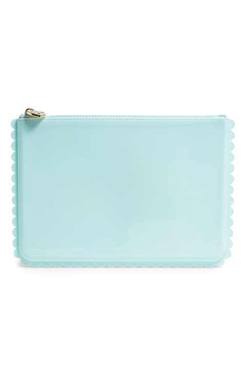 Jelly Scalloped Flat Pouch