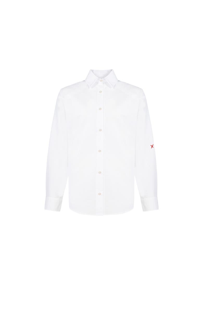 PCFG Pure Cotton Your *Itch Padded Shoulder Shirt, Alternate, color, White