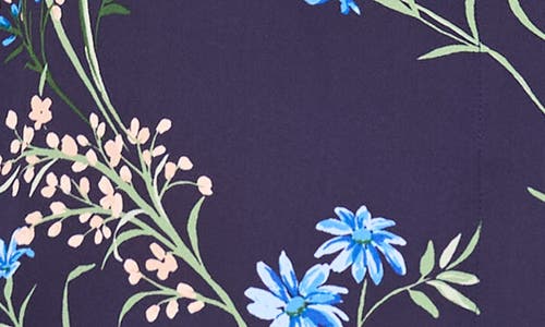 Cece Split Neck Top In Multi