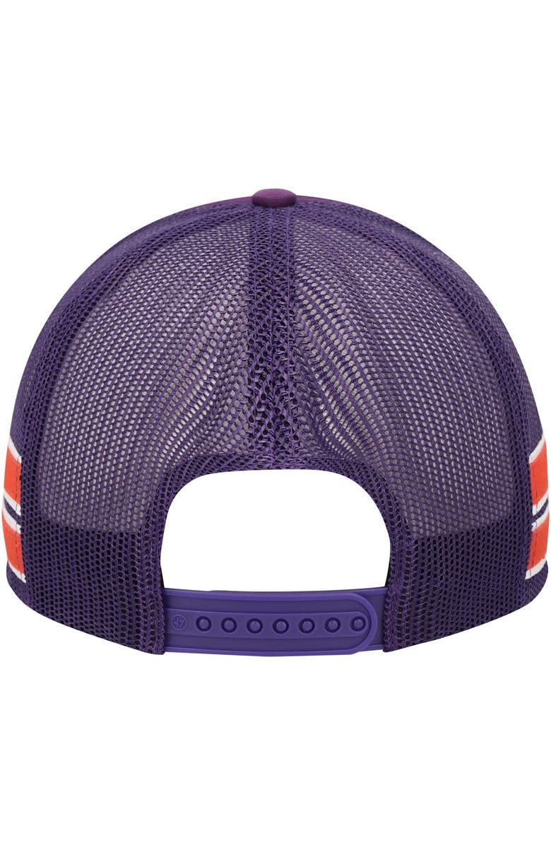 '47 Men's '47 Purple Phoenix Suns Sidebrand Stripes Trucker Adjustable Hat, Alternate, color, Purple