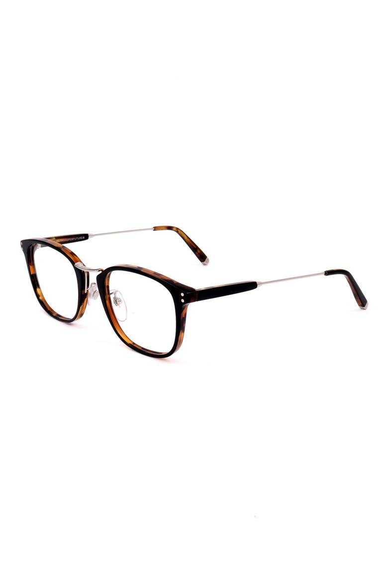 53mm Square Optical Glasses, Alternate, color, TORTOISE