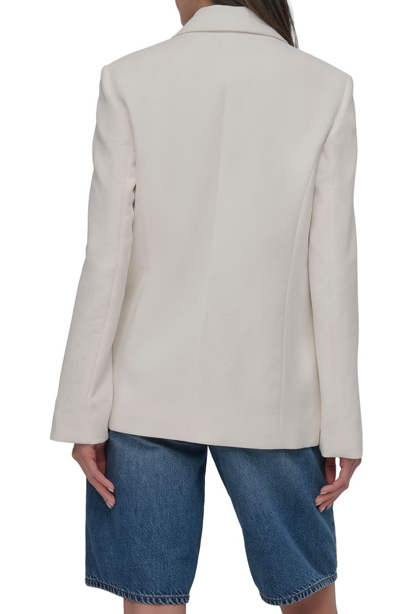 DKNY Logo Patch Blazer, Alternate, color,