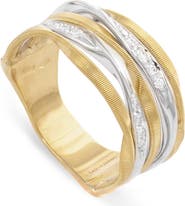 Marco Bicego Marrakech Diamond Stack Ring