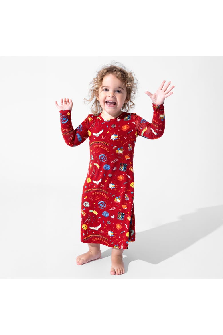 Kids' Hogwarts Express Short Sleeve Dress, Alternate, color, Hogwarts Express