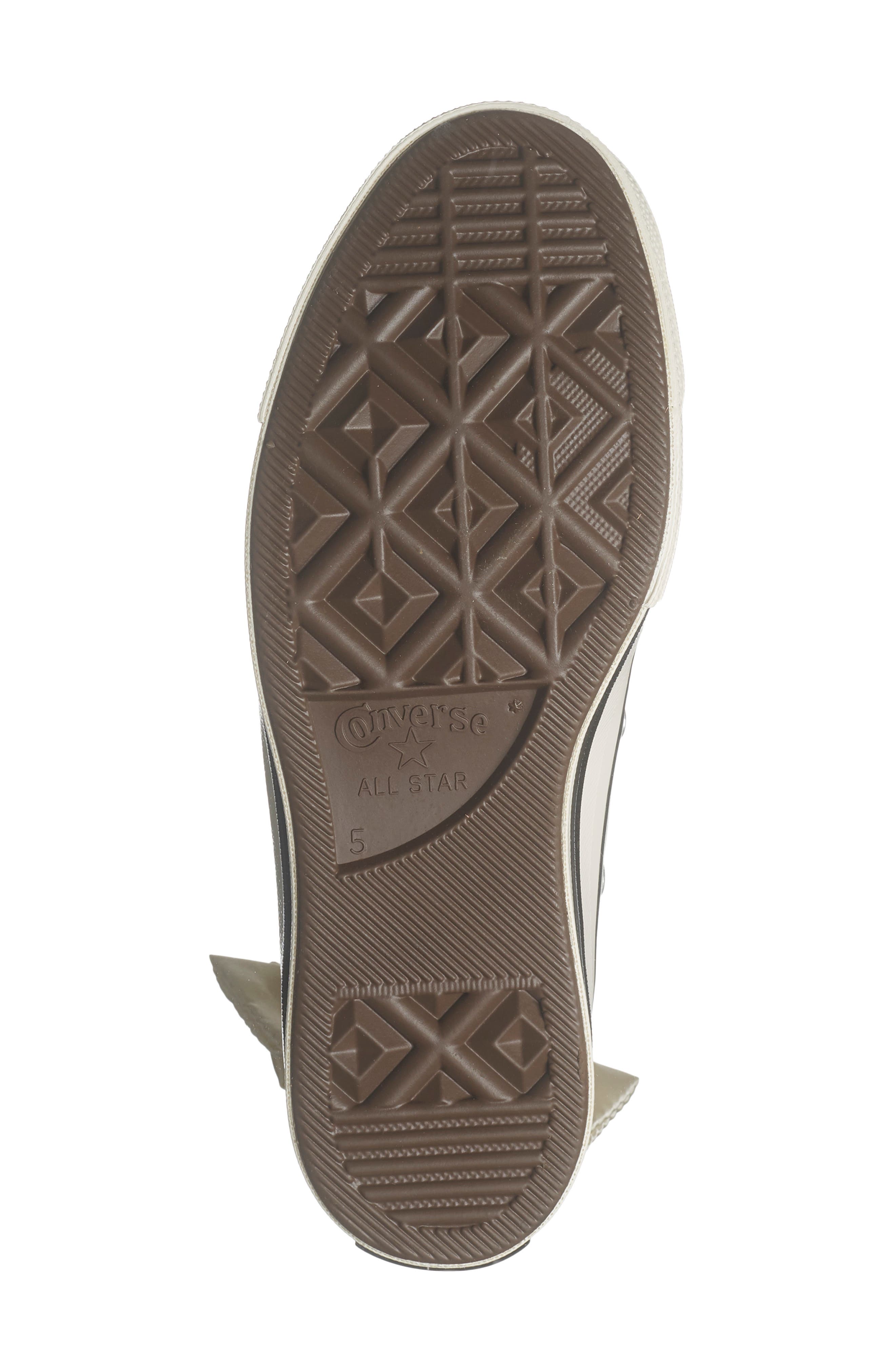 Converse Chuck 70 Bow High Top Canvas Sneaker, Alternate, color, Egret/ Egret/ Black