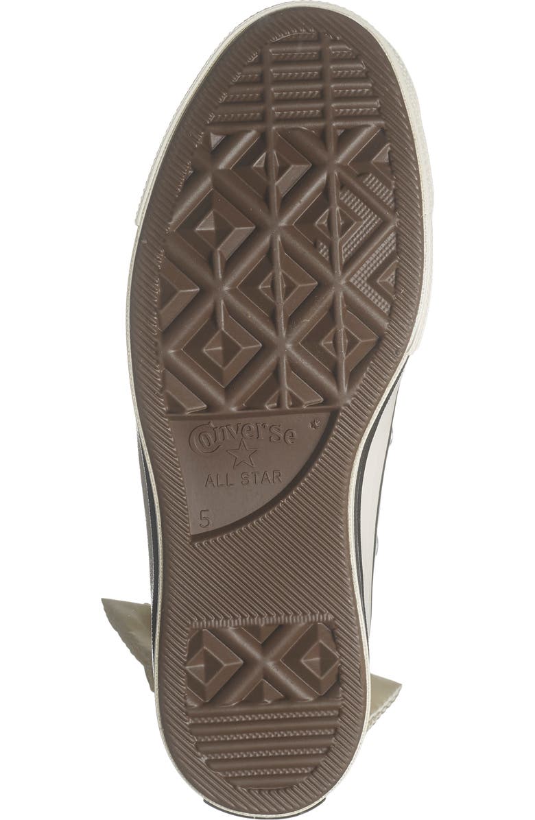 Converse Chuck 70 Bow High Top Canvas Sneaker, Alternate, color, Egret/ Egret/ Black