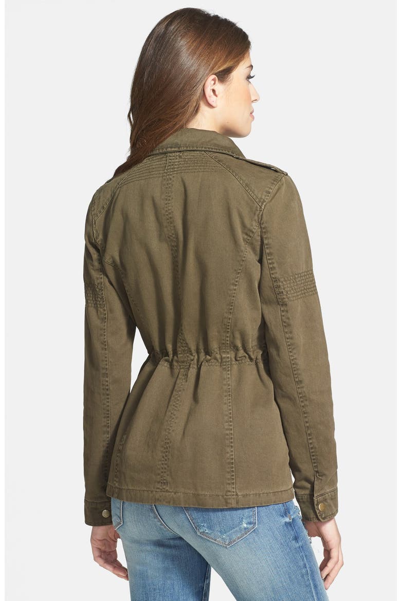 Studded Army Anorak, Alternate, color, OLIVE