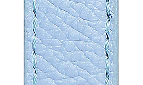 The Posh Tech Cleo Leather Apple Watch® Watchband In Ice Blue