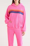 Aviator Nation 5 Stripe Hoodie