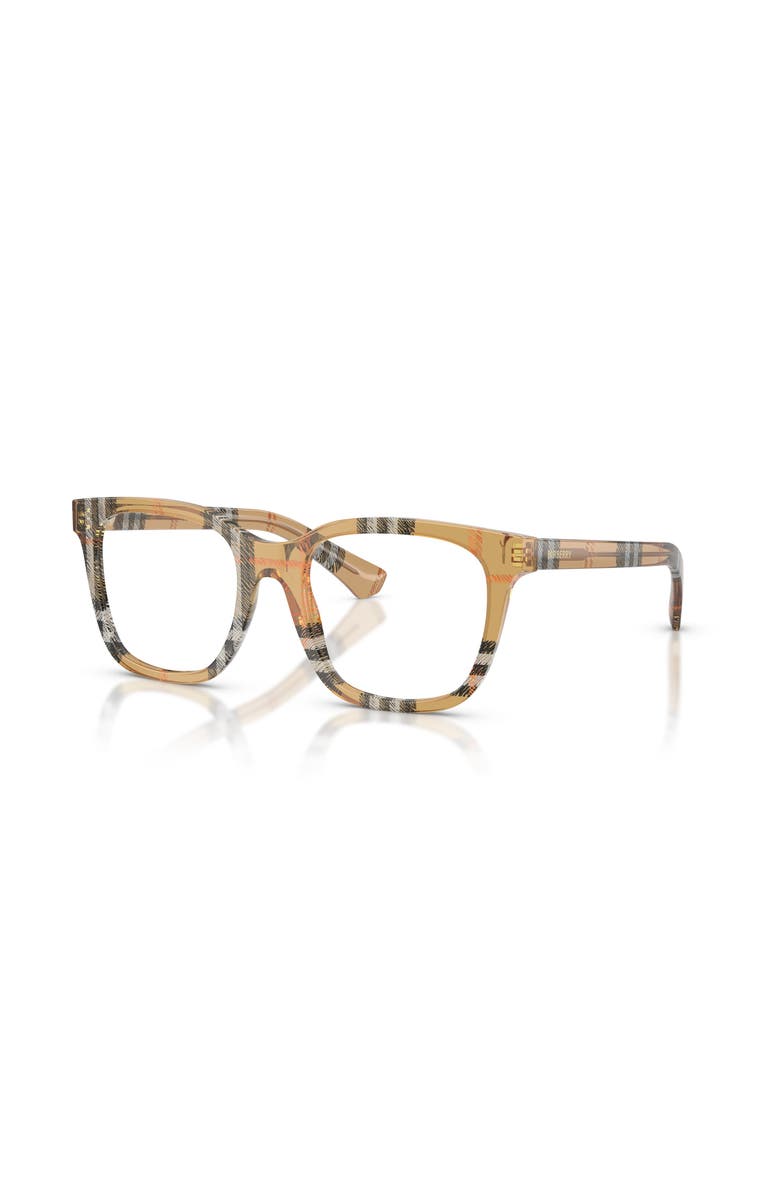 Burberry 52mm Square optical glasses, Main, color, Brown
