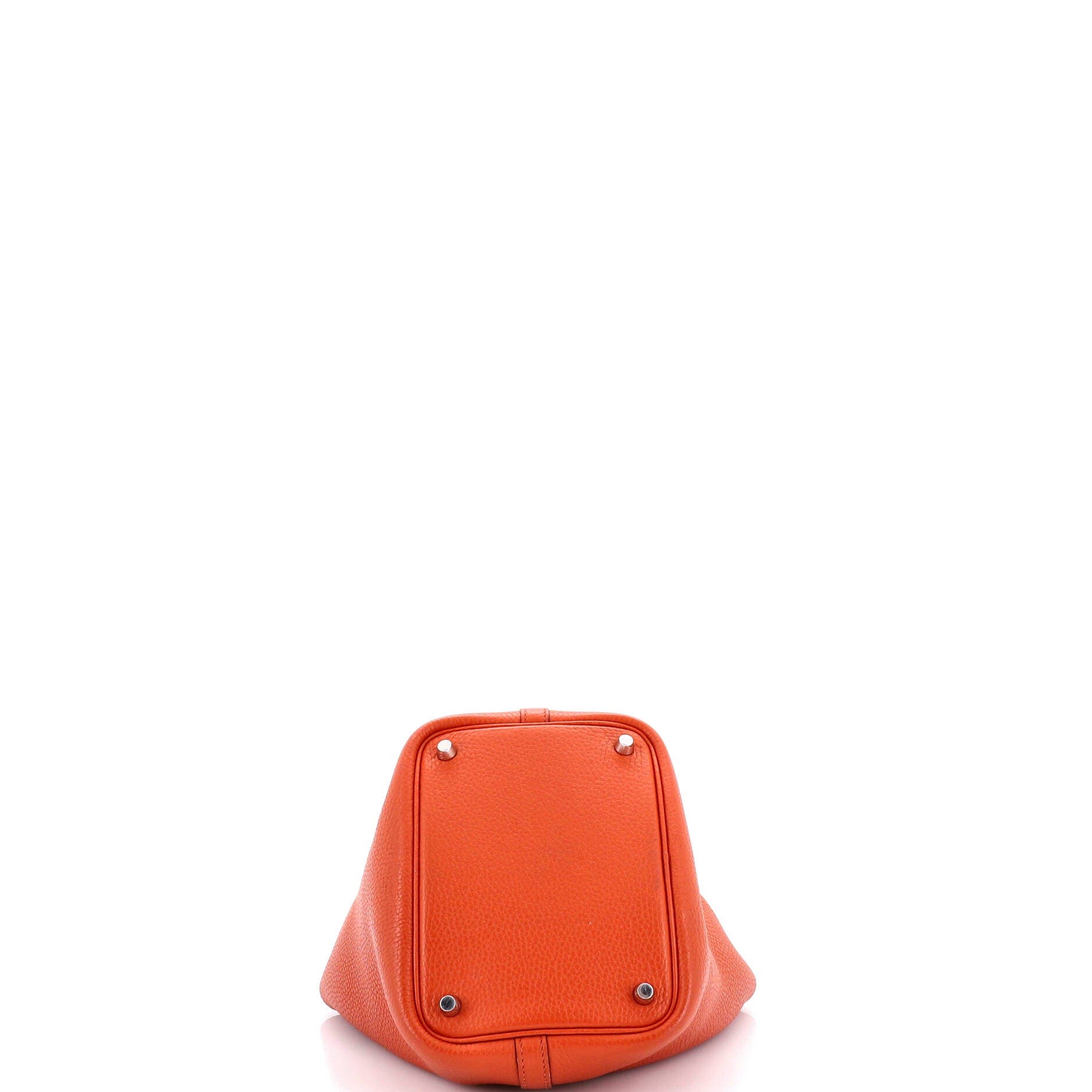 Pre-Owned Hermes Picotin Lock Bag Clemence PM, Alternate, color, Terre Battue