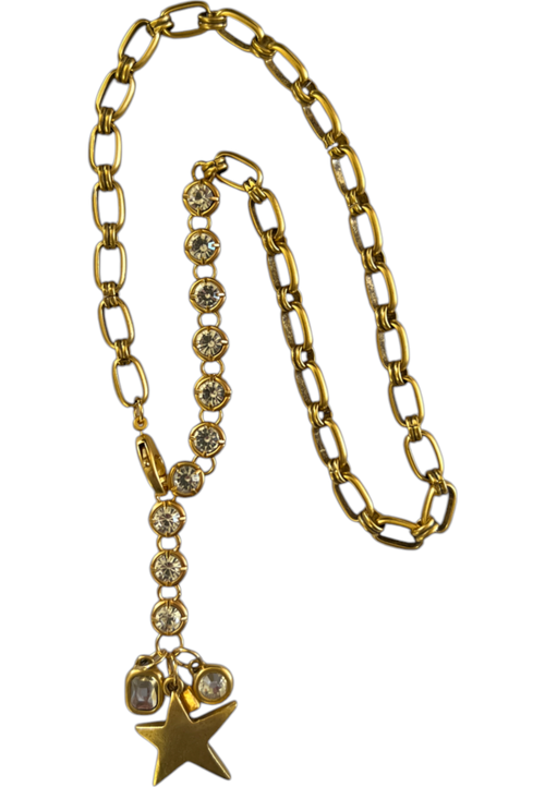 Sccollection Leon Lariat In Gold
