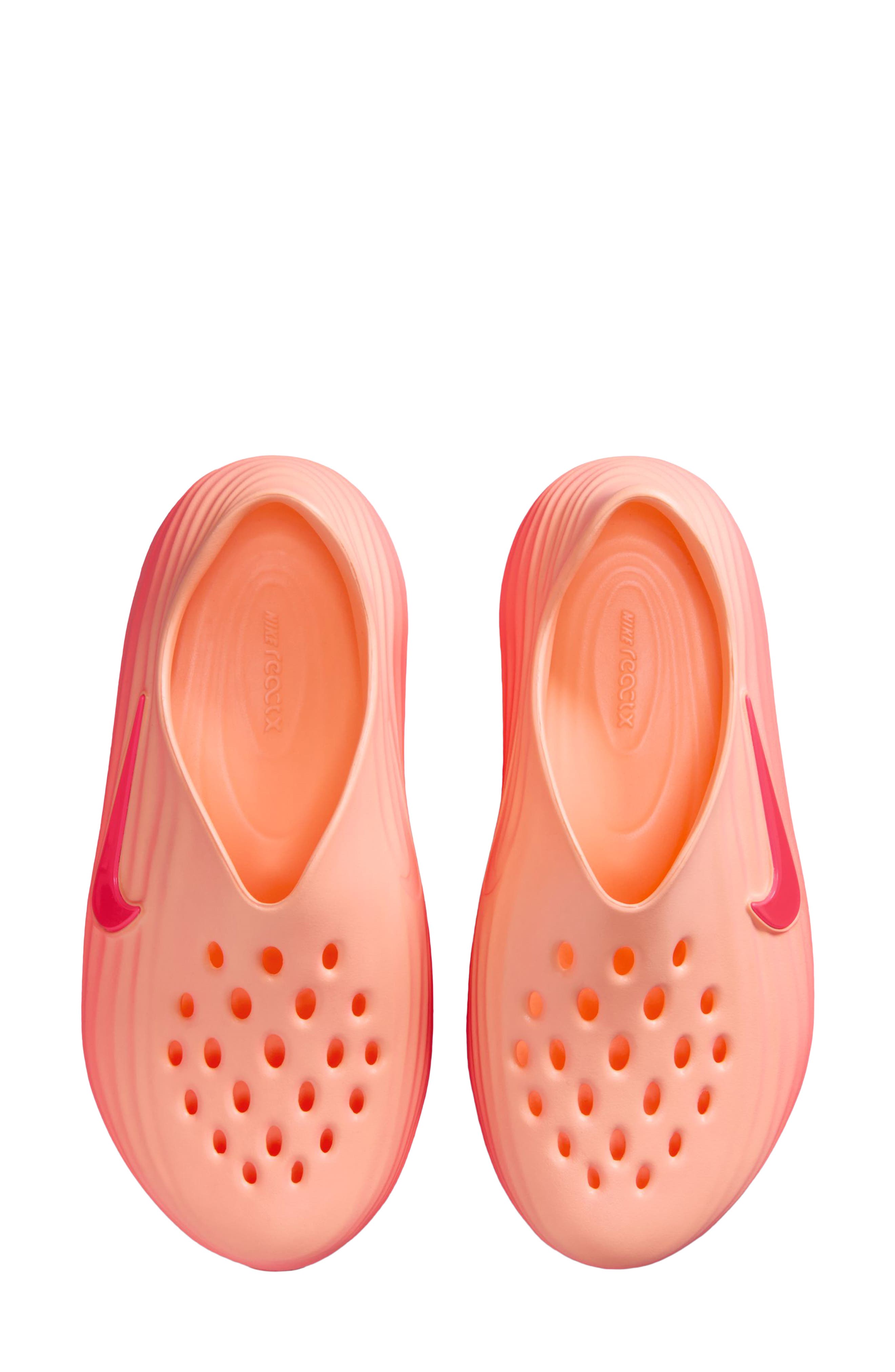 Nike ReactX Rejuven8 Slip-On, Alternate, color, Orange Pulse/ Hot Lava