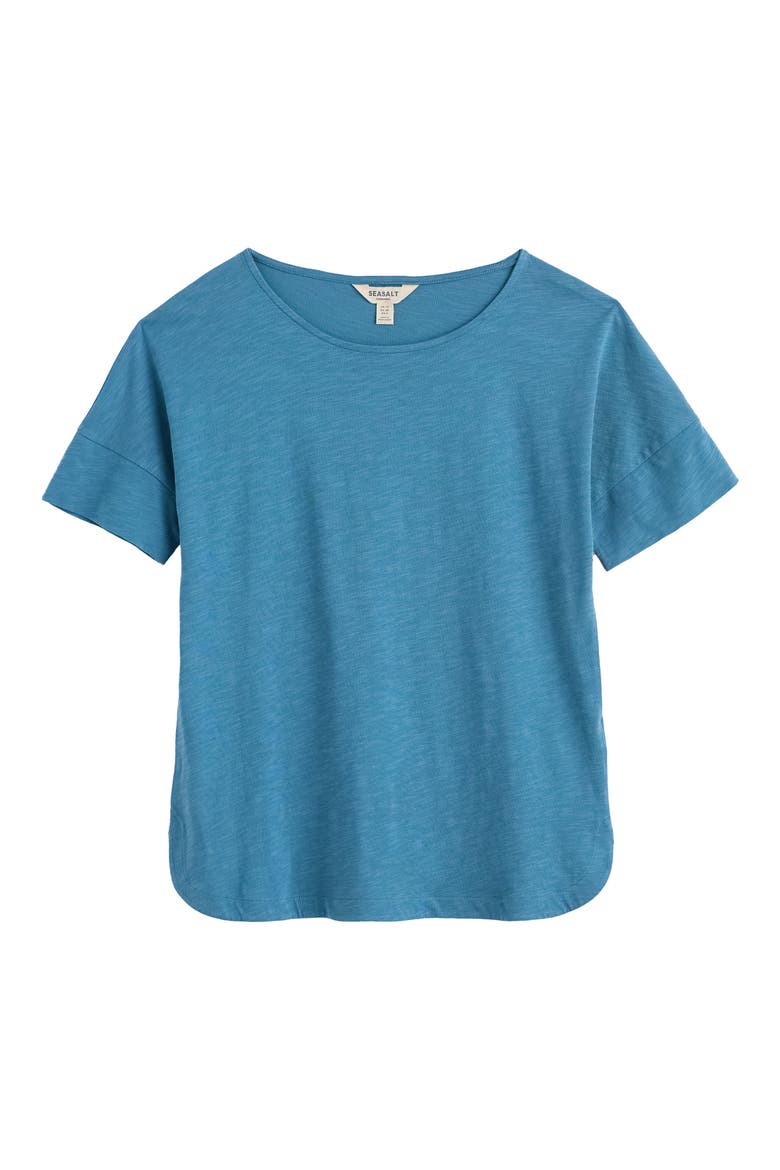 Bryher View Organic Cotton T-Shirt, Alternate, color, MINNOW