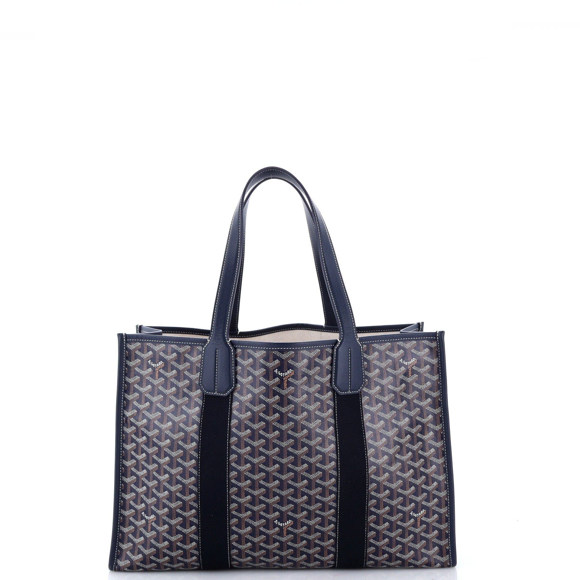 Villette Tote Printed Coated Canvas MM, Alternate, color, Blue