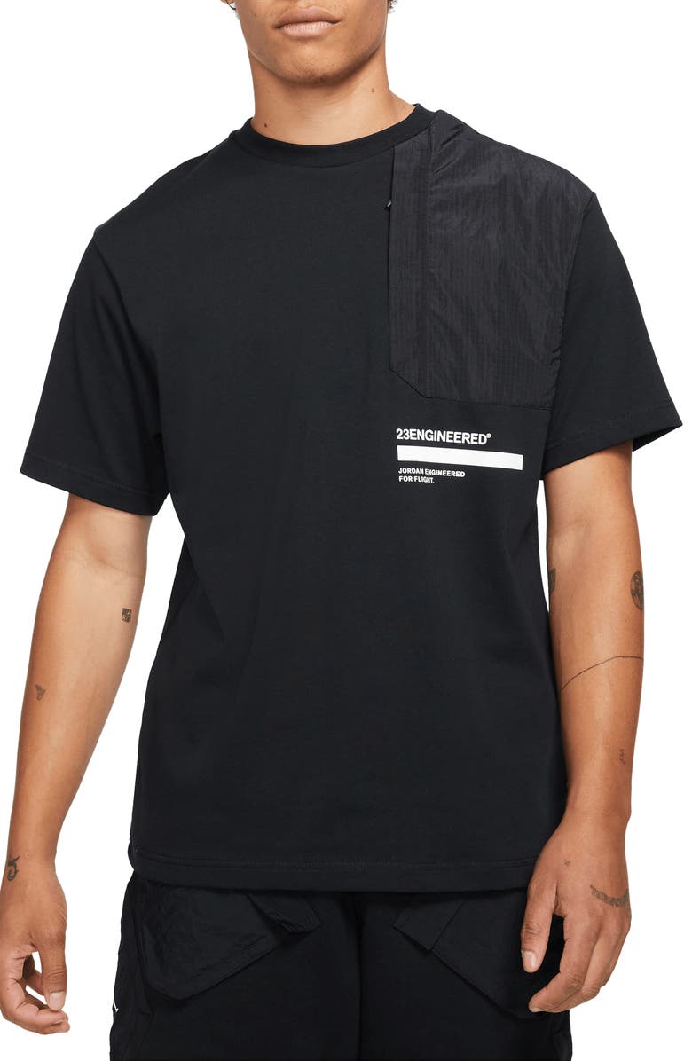 Nike Jordan 23 Engineered Short Sleeve Cotton T-Shirt, Main, color, 